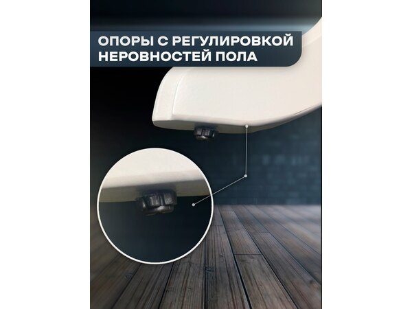 Стол для храма "Муромец", белый из дерева, фото 