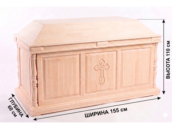 Гробница под плащаницу из дерева, фото 