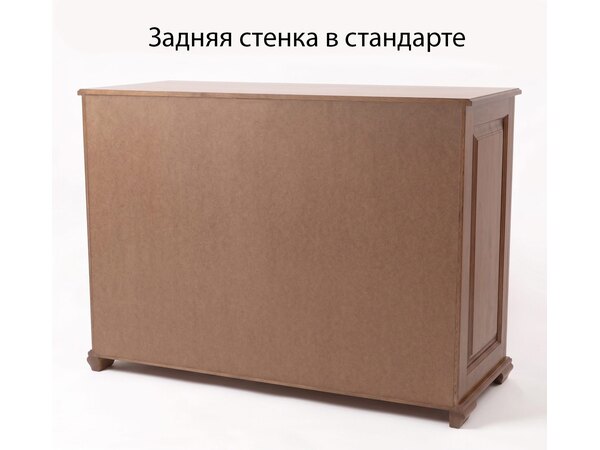 Тумба для церковных нужд, ящики и дверка из дерева, фото 